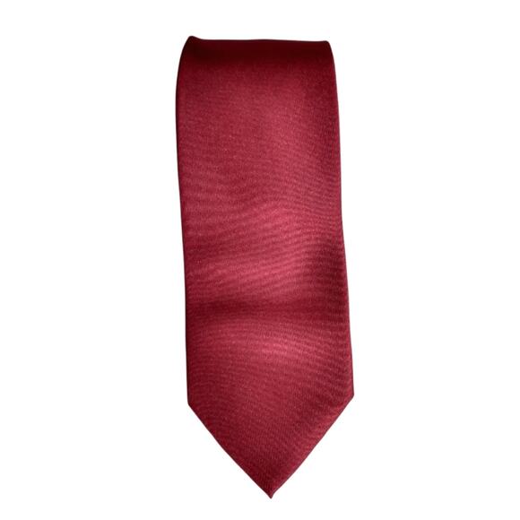 Michael Kors Necktie Men's Red Slim Style 2.75 inch wide  57 Length Tie - Picture 5 of 8